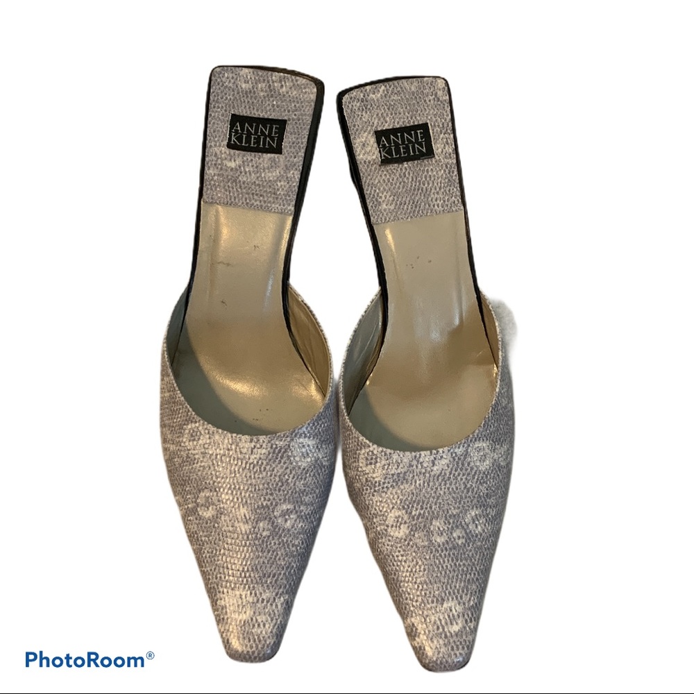 Anne Klein Women’s Heels Size 7 Snake Skin print